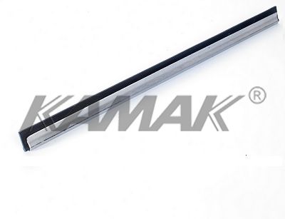 Stainless steel channel with rubber blade MOERMAN