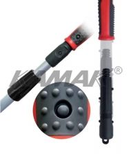 Telescopic poles up to 12 m with SafeCone