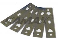 Scraper BLADES, dispenser 25 blades