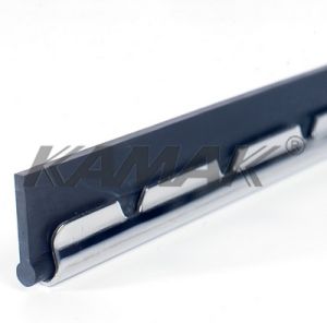 Stainless steel channel with rubber blade MOERMAN