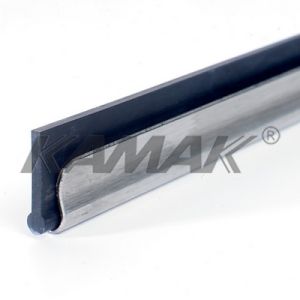Stainless steel channel with rubber blade MOERMAN